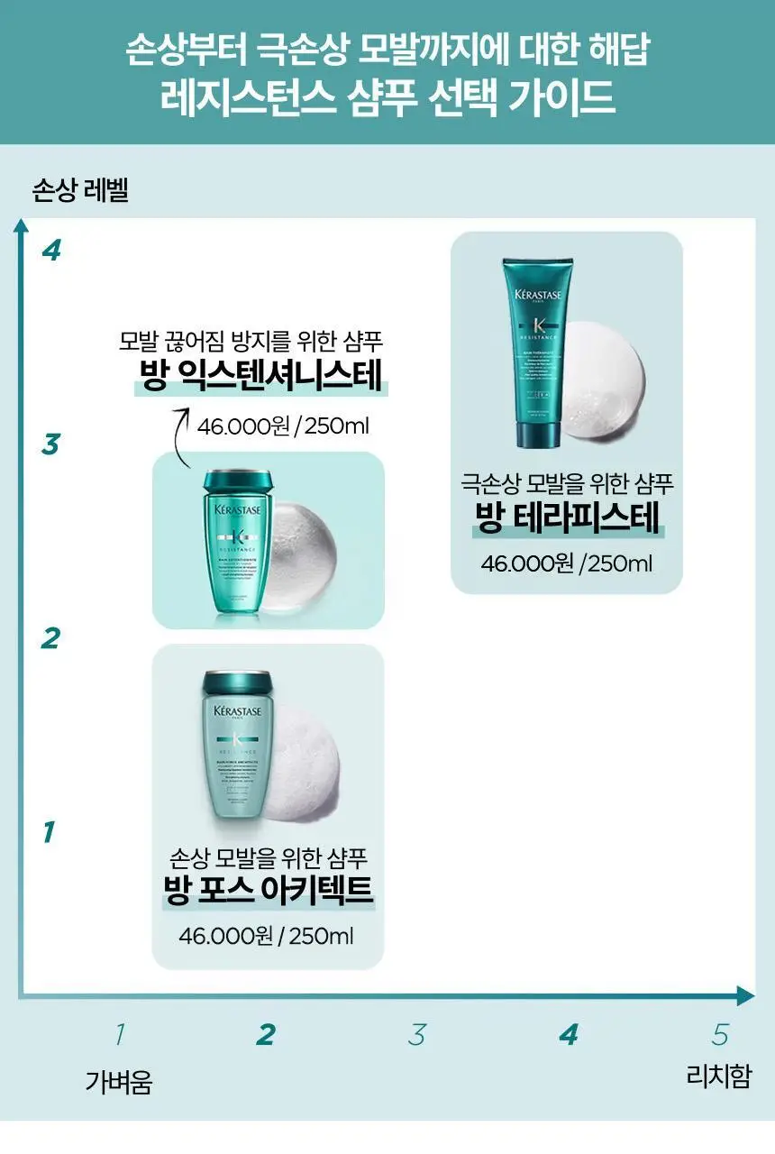 [손상 케어] 케라스타즈 익스텐셔니스테 샴푸 500ml 상세페이지 3